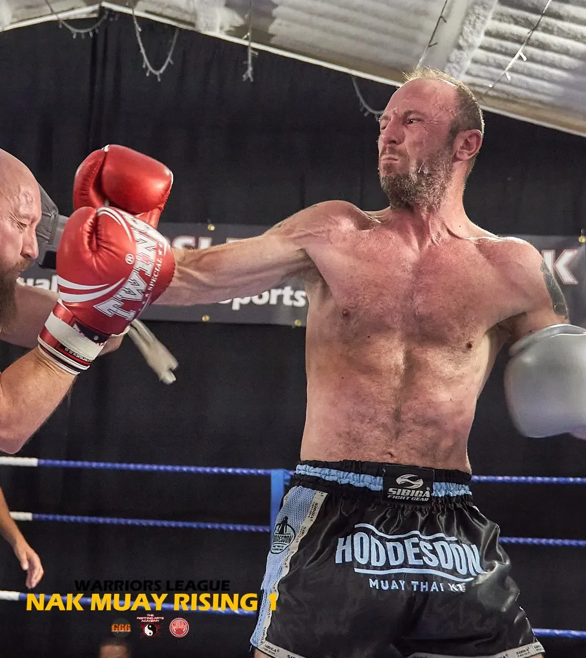 Warrior Spirit fighter throwing a jab in the ring